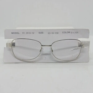 NWT RX-ABLE WC 2019-12 SILVER EYEGLASS FRAMES